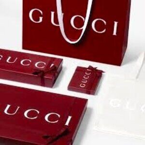 LUXURY SHOPPING BAG, DUST BAG, AND BOX